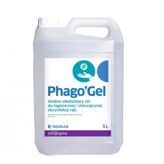 PHAGO'GEL 5L Żel do dezynfekcji rąk MEDILAB