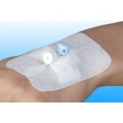 Opatrunek ELASTOPOR IV 5,1x7,6cm do kaniul 100szt ZARYS