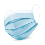MASKA medyczna niebieska 3w, IIR, 50 szt OPHARM