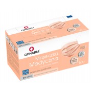 MASKA medyczna KOLOR 3w, IIR, 50 szt OPHARM