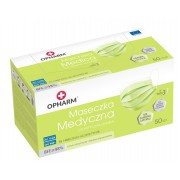 MASKA medyczna KOLOR 3w, IIR, 50 szt OPHARM