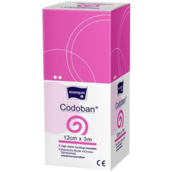Uciskowy bandaż kompresyjny elastyczny CODOBAN 12cm x 3m Matopat TZMO