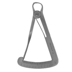Grubościomierz do wosku Iwanson skala 0-10 mm długość 10,5 cm PI