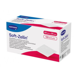 Gaziki do dezynfekcji skóry SOFT-ZELLIN-C 60 x 30 mm 100 szt. Hartmann 4110020