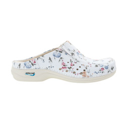 Buty medyczne w kwiaty Nursing Care Wash'Go Berlin Flowers WG4AF1