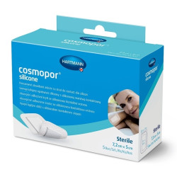 Cosmopor Silicone 7,2x5 cm plaster z opatrunkiem jałowy Hartmann 9011160