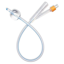 Cewnik urologiczny Foley silikonowy 100% dwudrożny balon 5-10ml Zarys