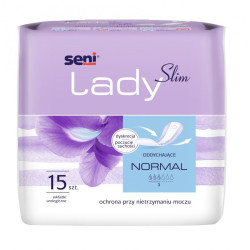 Wkładki urologiczne dla kobiet Seni Lady Slim Normal 15 szt. TZMO