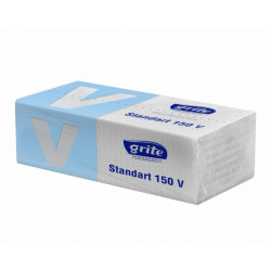 Ręcznik papierowy ZZ biały GRITE 2w 25x23cm 150v 1opak. FOLIA