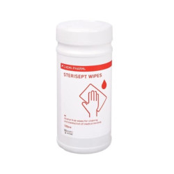 Chusteczki do dezynfekcji powierzchni bezalkoholowe tuba Sterisept Wipes 200 szt. 20 x 20 cm Chemi-Pharm