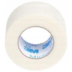 Przylepiec plaster włókninowy biały 3M Micropore 1530-1 2,5 cm x 9,14 m