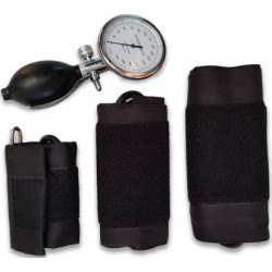 CIŚNIENIOMIERZ zegarowy 3 mankiety w zestawie HS-GF301
