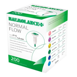 Nakłuwacze lancety bezpieczne Haemolance Plus HTL 1,8 mm zielone jałowe 1 szt.