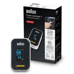 Pulsoksymetr napalcowy cyfrowy Braun Pulse Oximeter 1