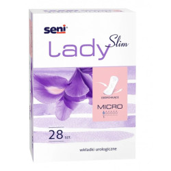 Wkładki urologiczne SENI LADY SLIM MICRO 28szt TZMO
