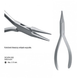 Kleszcze ortodontyczne DO.874.300 wklęsło/wypukłe SCHWARZ FALCON