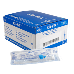 Kaniula, wenflon KD-FIX G22 0,9x25mm niebieski KD Medical