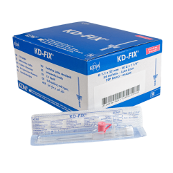 Kaniula, wenflon KD-FIX G20 1,1x32mm różowy KD Medical