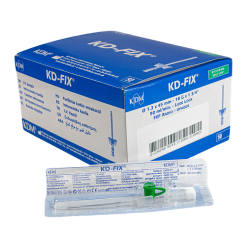 Kaniula, wenflon KD-FIX G18 1,3x45cm zielony KD Medical