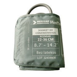 Mankiet do ciśnieniomierza elektronicznego rozmiar M 22-36 cm Mescomp