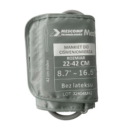 Mankiet do ciśnieniomierza elektronicznego rozmiar M/L 22-42 cm Mescomp