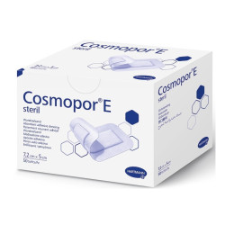 Cosmopor E 7,2x5cm plaster włókninowy z opatrunkiem sterylny - Hartmann 9008708