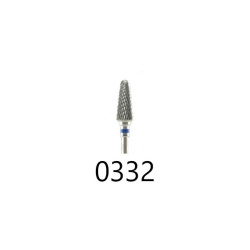 Frez protetyczny SHARK BURS do metalu i akrylu, niebieski pasek 0332/ 0343/ 0349/ 0350