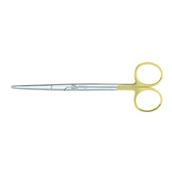 Nożyczki do preparowania Metzenbaum Dissecting zagięte CVD z wkładką z węglika spiekanego TC 15 cm KeyMed