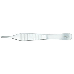 Pęseta chirurgiczna Adson Tissue 1x2 zęby 1,5 mm 12 cm KeyMed