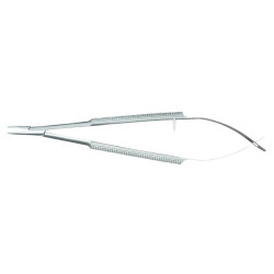 Igłotrzymacz Barraquer zagięty CVD 12,5 cm KeyMed