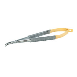 Igłotrzymacz Barraquer zagięty CVD 12 cm KeyMed