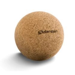 Korkowa piłka do masażu i punktów spustowych Lacrosse Ball 6 cm Balanssen