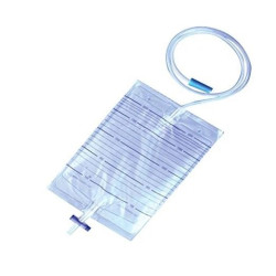 Worek urologiczny na mocz jałowy 2000 ml T-Tap dren 90 cm Cezetel