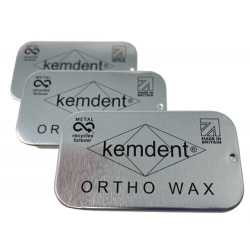 Wosk ORTODONTYCZNY ochronny KEMDENT /naturalny, w wałeczkach/