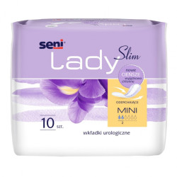 Wkładki urologiczne dla kobiet Seni Lady Slim Mini 15 szt. TZMO