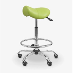 TABORET siodło tapicerowane ERGO ERGO STS + podnóżek UBM