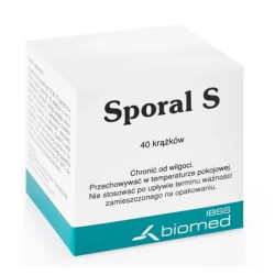 Sporal S test biologiczny do sterylizacji Biomed 40 szt.
