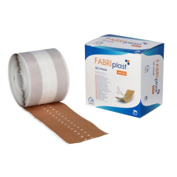 Plaster z opatrunkiem przylepiec z tkaniny Fabriplast 6 cm x 5 m Zarys