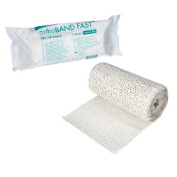 Opaska gipsowa szybkowiążąca OrthoBand Fast 12 cm x 3 m Zarys