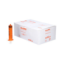 Strzykawka do pomp infuzyjnych bursztynowa 50 ml Diconex Luer-Lock Zarys 1 szt.