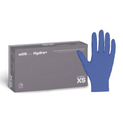 Rękawiczki nitrylowe nawilżające pielęgnujące MediCARE HYDRA+ 100szt. ZARYS