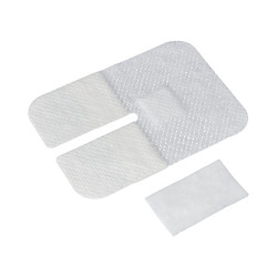 Opatrunek do mocowania kaniul włókninowy Elastopor IV 6x8 cm jałowy Zarys (100 szt.)