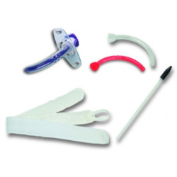 Rurka tracheostomijna fenestracyjna BLUselect zestaw 2 kaniule wymienne szczoteczka opaska Portex ICU Medical 101/812/xxx