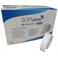 Plaster przylepiec włókninowy Soft Plast 1,25 cm x 5 m Zarys 24 szt.