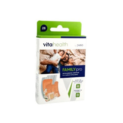 Zestaw plastrów rodzinnych VITAHEALTH FAMILY PRO 28szt VH-ZFA ZARYS