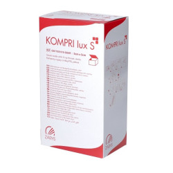 Kompresy z gazy jałowe Kompri Lux S 5x5 cm 17-nitkowe 12-warstwowe Zarys box 50 x 3 szt.