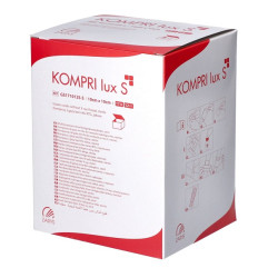 Kompresy z gazy jałowe Kompri Lux S 10x10 cm 17-nitkowe 12-warstwowe Zarys box 50 x 3 szt.