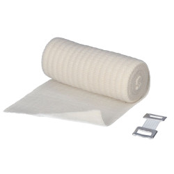 Bandaż elastyczny opaska z zapinką 8 cm x 4 m Elastoband Flex Zarys