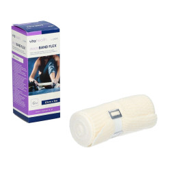 Bandaż elastyczny opaska z zapinką 10 cm x 4 m Elastoband Flex Zarys