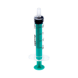 Strzykawki trzyczęściowe z gumowym tłokiem 2ml LUER DICONEX opak. 100szt Zarys